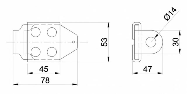 2212 riippulukon säädettävät sankaraudat, mitat