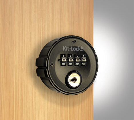 KL10 Kitlock koodikalustelukko nelinumeroisella vaihdettavalla koodilla